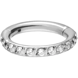 Titan Segmentring Clicker EINGEFASSTE KRISTALLE