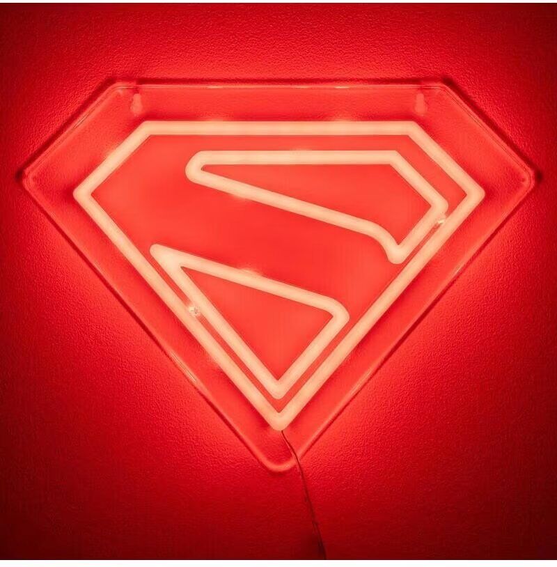 Paladone Luz De Neon Led Para Montaje En Pared Superman Talla Única Unisex