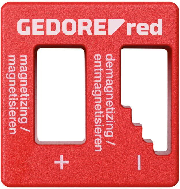Gedore R38990000 Démagnétiseur et magnétiseur pour outils, 52x50x26mm ; Gedore Red (3301340)
