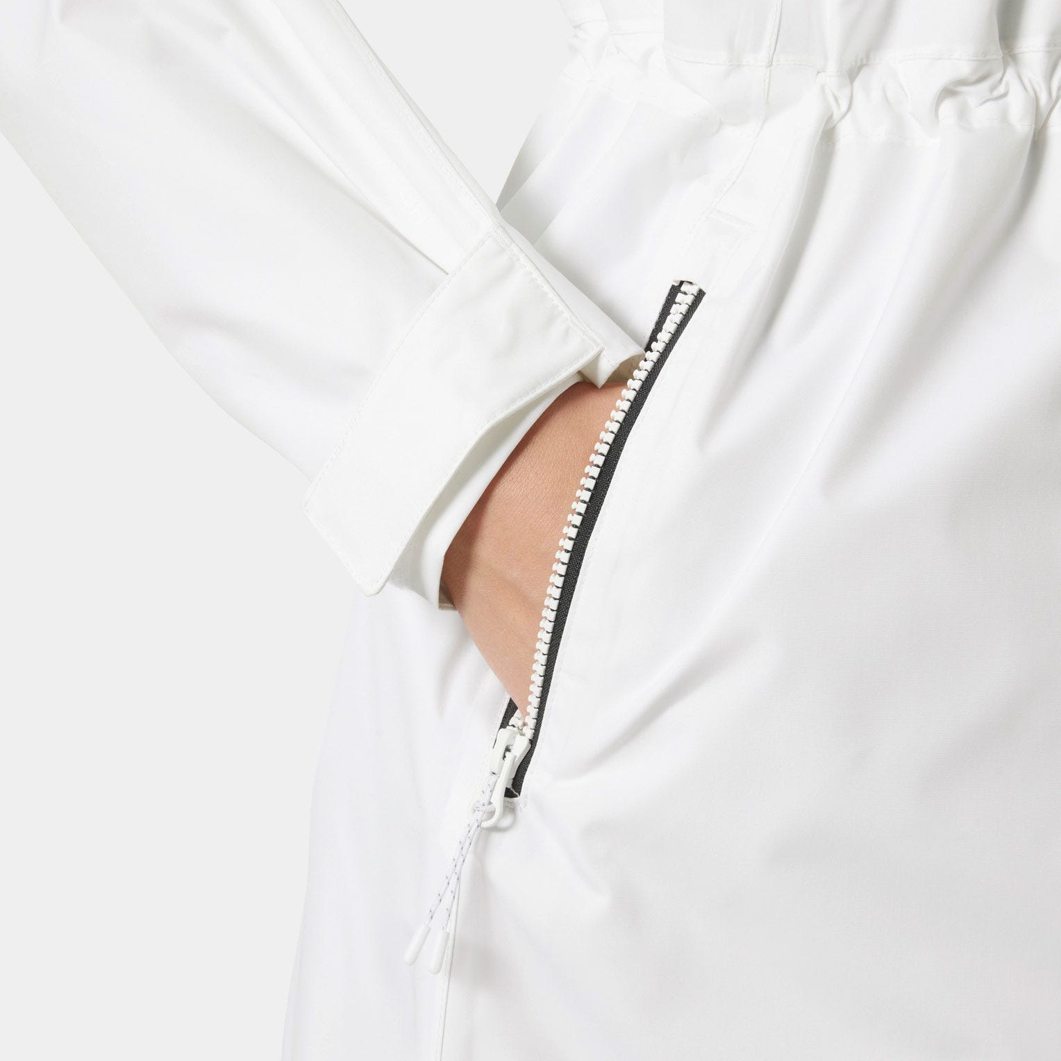Helly Hansen Women's Westport Raincoat - White/Cream - XL