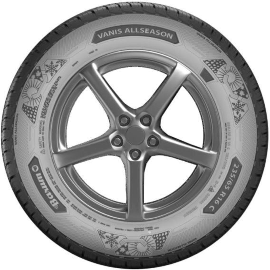 Ganzjahresreifen BARUM Vanis AllSeason 195/75R16C, 110/108R TL
