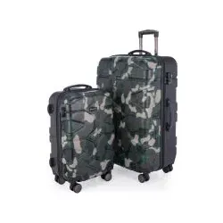 X-Kölln - Koffer-Set Hartschale Camouflage matt, TSA