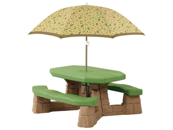 Gartengarnitur, Braun, Grün, Kunststoff, 109.22x152x104 cm, EN 71, CE, Gartenmöbel, Gartengarnituren, Gartenmöbel-Set