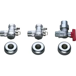 BOSCH Installationszubehör Nr. 769 2 Wartungshähne R 1, 1 Gashahn R 3/4