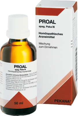 PEKANA Naturheilmittel GmbH PROAL spag.Peka Tropfen 50 ml 02738655