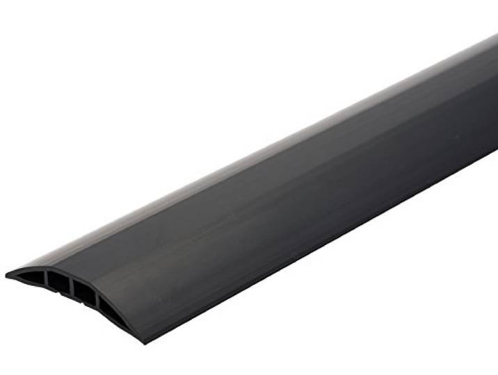 EHA kabelbrug, 75 mm breed, 1,5 m set inclusief plakband, zwart, 40020