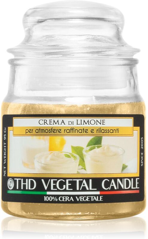 THD Italian Luxury Crema Di Limone scented candle 100 g