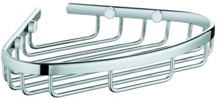 Grohe Bau Cosmopolitan Ablagekorb 40664001 chrom, klein, für Eckmontage