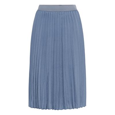 Midirock SAINT TROPEZ "Damen Rock ZlouiseSZ", Damen, Gr. S, blau (china blau), Obermaterial: 100% Polyester PES., Röcke