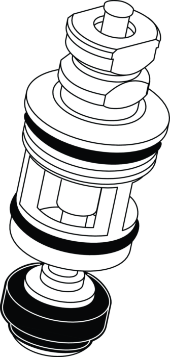 Ideal Standard Umschaltung, Chrom A960127AA