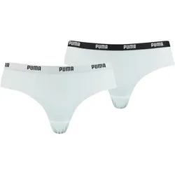 2er Pack PUMA Microfiber Brazilian Damen white M
