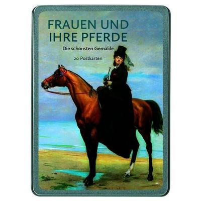 Frauen und ihre Pferde Postkarten VE 20, Karte von , PAPER MOON Grand Galleries GmbH