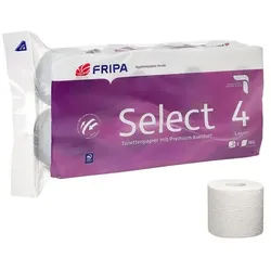 FRIPA Toilettenpapier Select 4-lagig 8 Rollen weiß