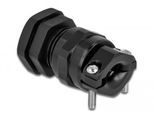 Delock 60353 Metall, Kunststoff Schwarz 1St.
