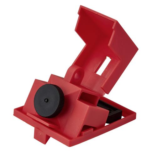 Sygonix SY-6872538 Verriegelung 59.4 mm Rot Leistungsschalter Klemme 41x15mm (SY-6872538)