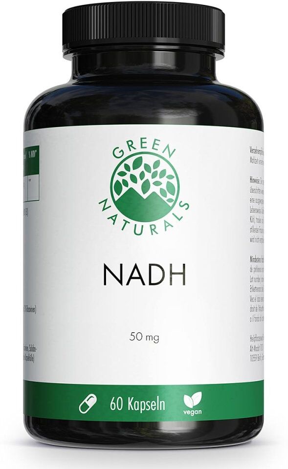 GREEN NATURALS NADH Kapseln vegan & hochdosiert