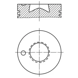 Kolben MAHLE 003 86 00