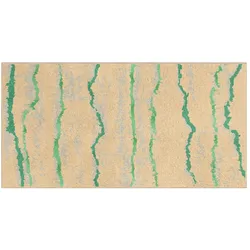 Webteppich   ¦ creme ¦ Synthetische Fasern ¦ Maße (cm): B: 80