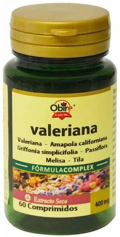 Obire VALERIANA COMPLEX 400MG 60 Tabs
