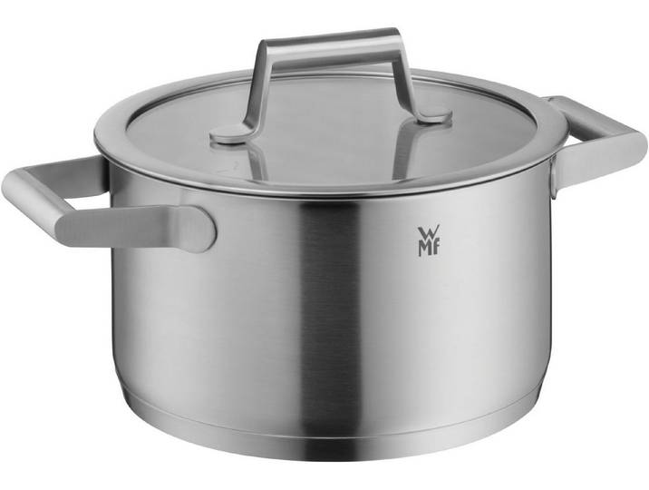 WMF Fleischtopf Comfort Line Kochtopf mit Deckel, 20 cm, Cromargan® Edelstahl rostfrei 18/10