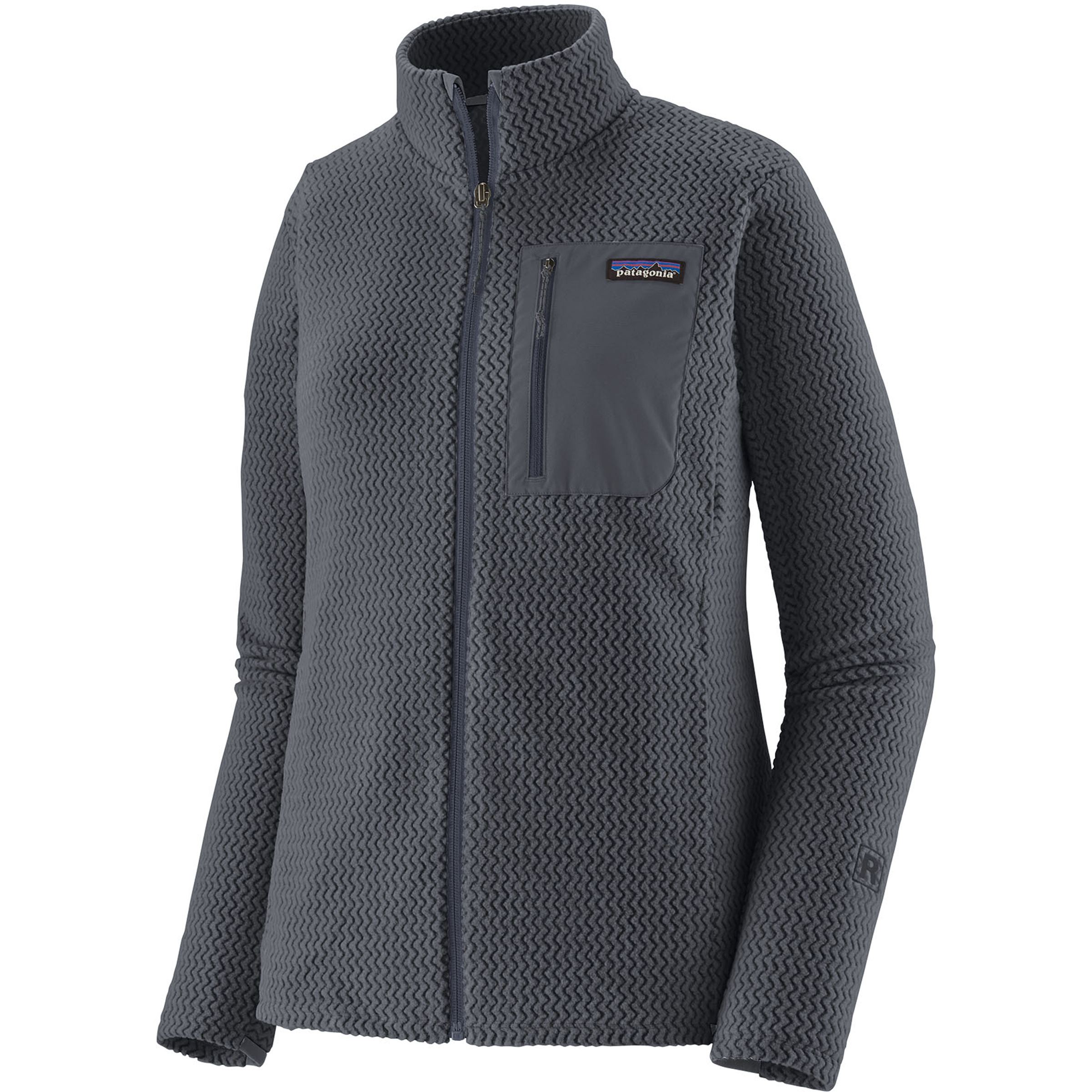 Patagonia R1 Air Damen Fleecejacke blau Größe S Trekking Atmungsaktiv