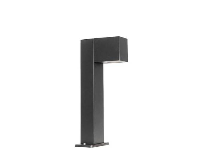 QAZQA baleno - Lampe sur pied extérieur - 1 lumière - L 12 cm - Noir - Rustique - éclairage extérieur