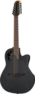 Ovation Pro Series Elite 2058-TX-5-G noir texturé
