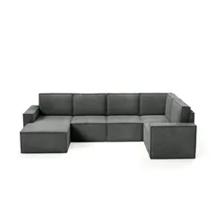 Wohnlandschaft  Orto ¦ grau ¦ Maße (cm): B: 311 H: 93