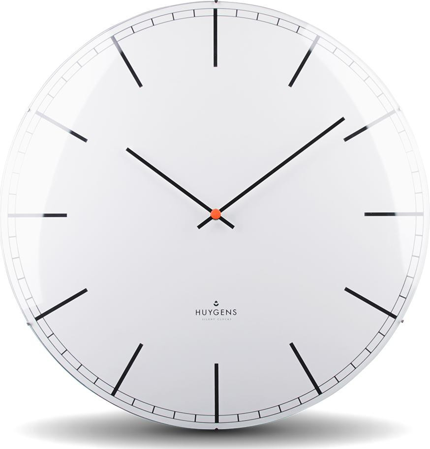 Huygens Wandklok HU18003 Dome 45 Index Kwarts
