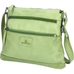 The Skandinavian Brand Leder Umhängetasche - Green