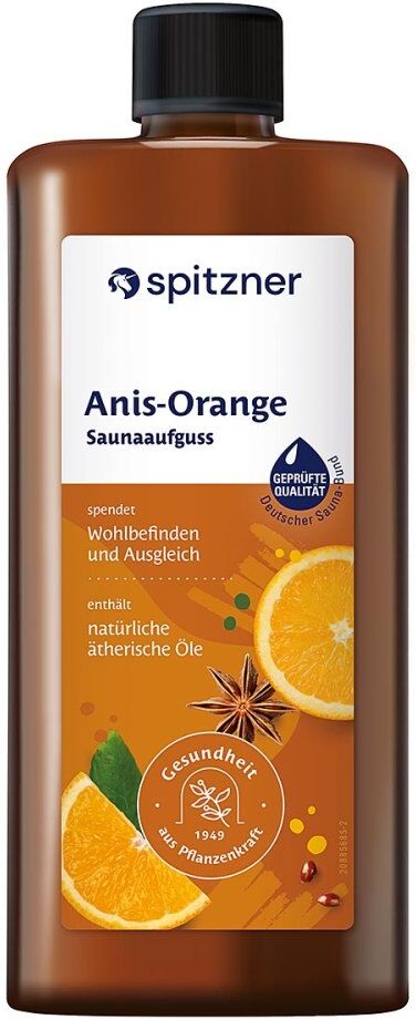 Spitzner Saunaaufguss Anis Orange Wellness 1000ml