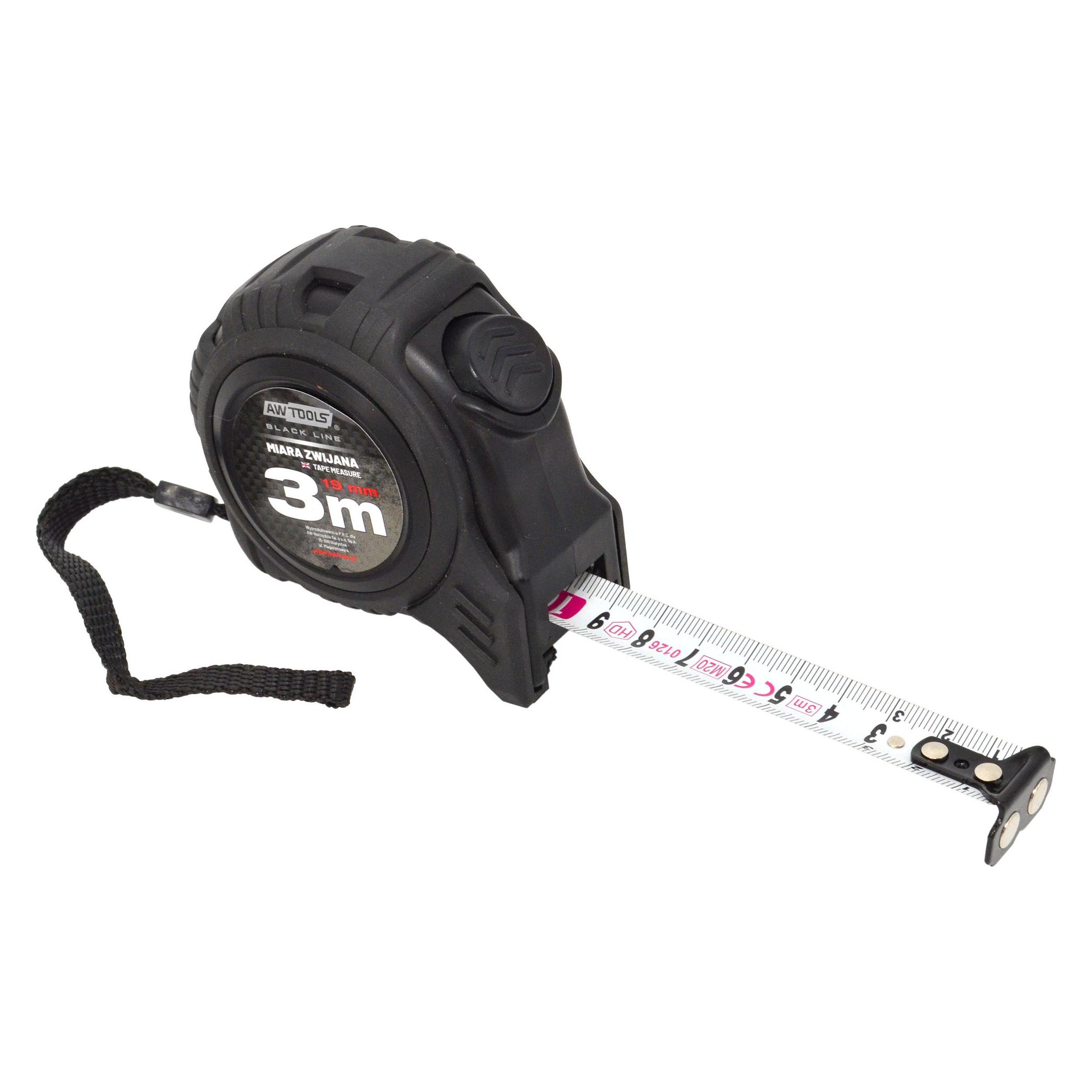 Awtools MIARA ZWIJANA MAGNET. ABS 3m/ 19mm (3 m) (35616475)