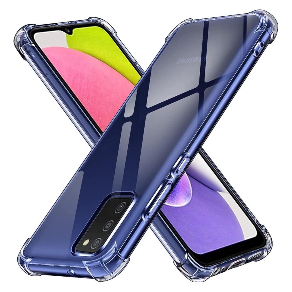 Screenguard Samsung Galaxy A03s Hülle Crystal Soft Airbag Bumper (Samsung Galaxy A03s) (00029686)