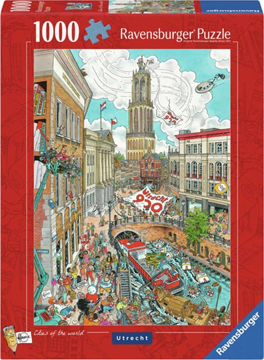 Ravensburger Puzzel Utrecht Fleroux Stadsbeeld, 1000 stukjes