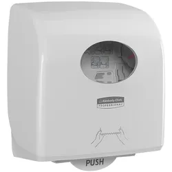 Kimberly-Clark, Papierhandtuchspender, Rollenhandtuchspender Aquarius Slimroll, stark frequentierte Bereiche