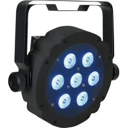 Showtec Compact Par 7 Tri 7x 3 W RGB LED PAR - schwarz