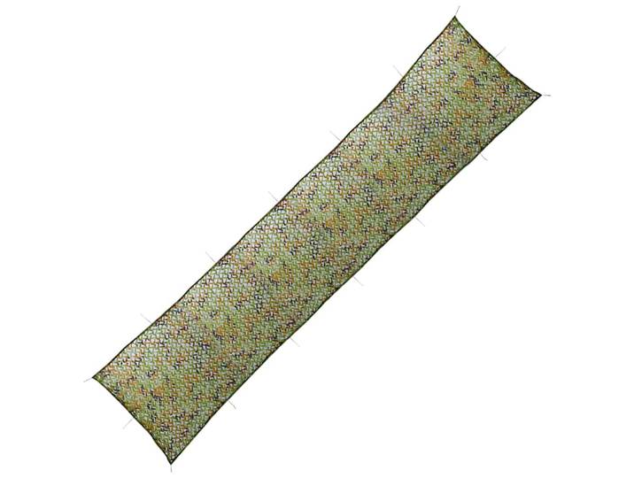 vidaXL Tarnnetz mit Aufbewahrungstasche 1,5x8 m Grün