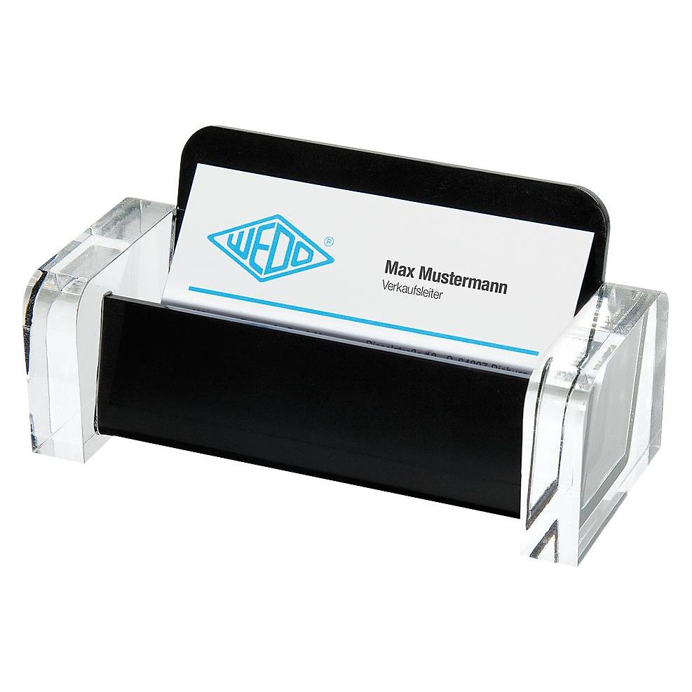 Wedo Visitenkartenhalter Acryl (Quer) (60 4401)