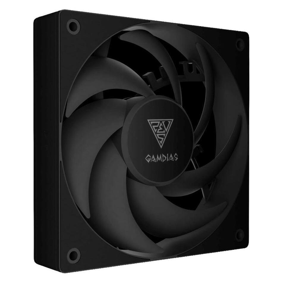 Gamdias Set of 3 Notus M1-1203 120mm black fans (120 mm, 3x) (66496079)