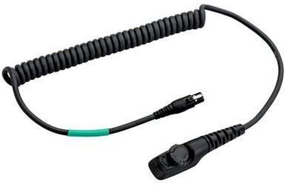 3M Peltor Câble FLX2 - 111 Câble FLX2 Peltor avec cordon torsadé pour talkie walkie