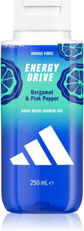 Adidas Vibes Energy Drive Shower Gel unisex 250 ml
