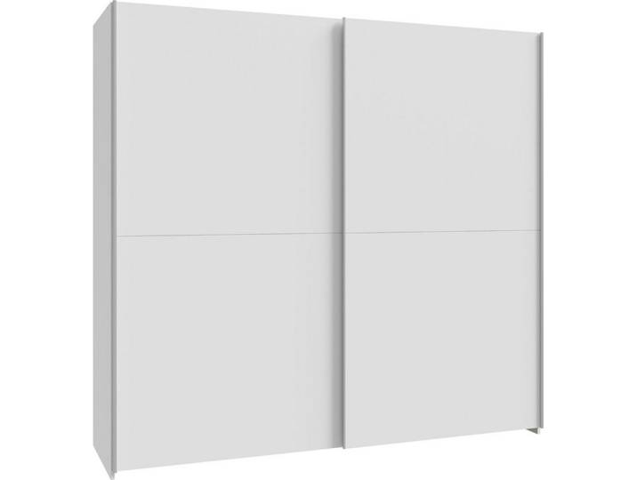 FORTE Schwebetürenschrank 2 Schiebetüren, Made in Europe, stabil und zeitlos (5 Breiten: 120 -200cm, Höhe ca. 190cm) in verschiedenen Farben und Breiten