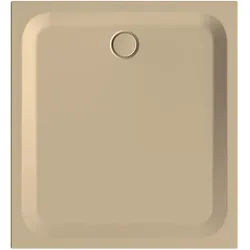 BetteUltra Rechteck-Duschwanne mit Minimum-Wannenträger, 1200x1100x35mm, 8664-003T1, Farbe: Bahamabeige
