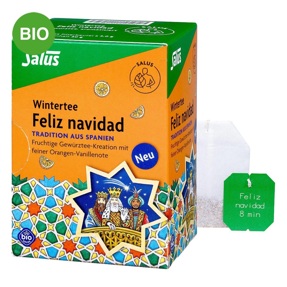 SALUS Pharma GmbH Salus Feliz navidad Bio Filterbeutel 19659836