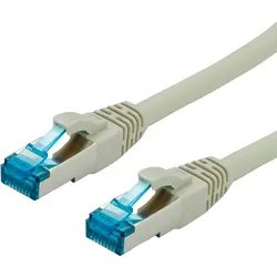 VALUE 21990868 - Patchkabel Cat.6a S/FTP PIMF grau 15 m