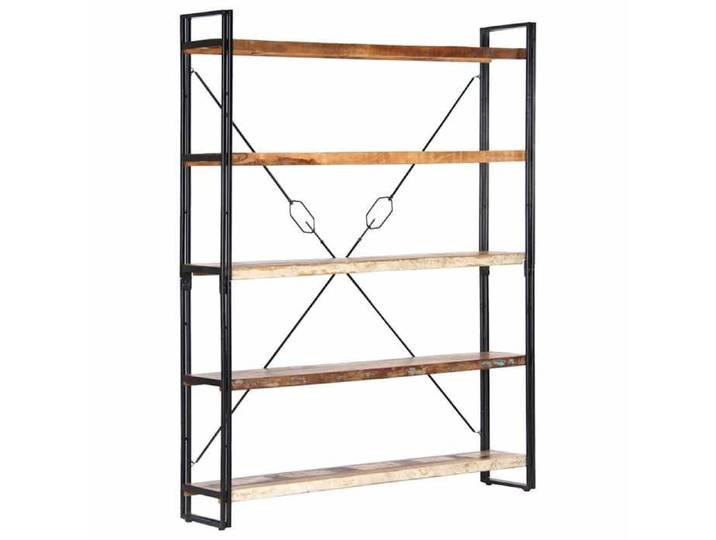 Maison Exclusive - Bibliothèque 5 niveaux 140x30x180cm Bois solide de récupération