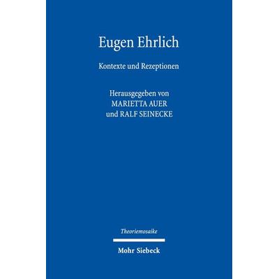 Eugen Ehrlich, Taschenbuch von , Mohr Siebeck, 978-3-16-162173-4