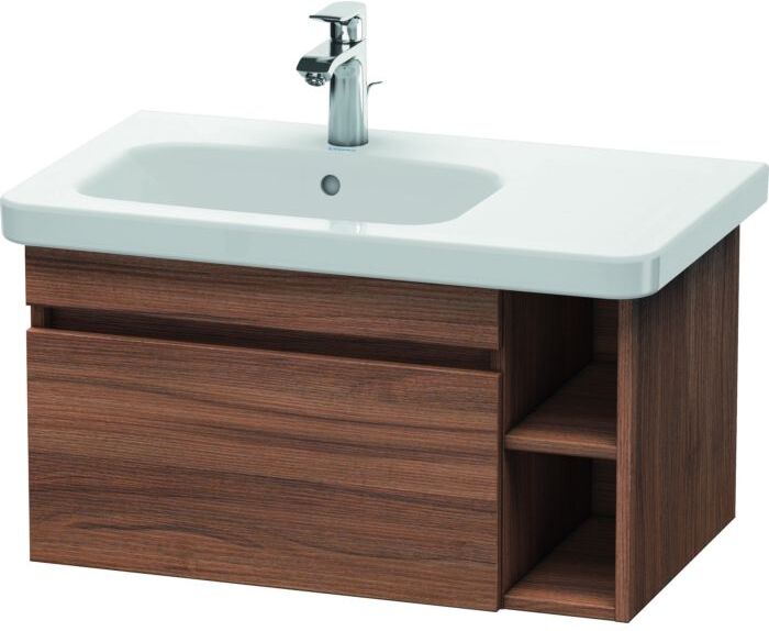 Duravit DuraStyle Waschtischunterbau DS639407979 Nussbaum Natur, 73x44,8x39,8cm, Becken links