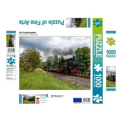 CALVENDO Puzzle Die Fichtelbergbahn | 1000 Teile Lege-Größe 64x48cm Foto-Puzzle für glückliche Stunden