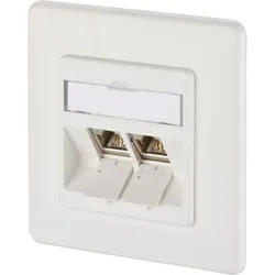 Metz Connect Anschlussdose, Cat.6A TN E-DATmod-2UP-rws